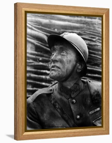 Paths of Glory, Kirk Douglas, 1957-null-Framed Stretched Canvas