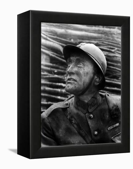 Paths of Glory, Kirk Douglas, 1957-null-Framed Stretched Canvas