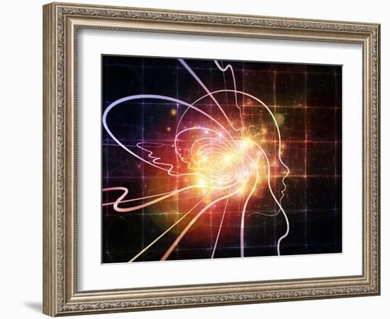 Paths Of Intelligent Design-agsandrew-Framed Art Print