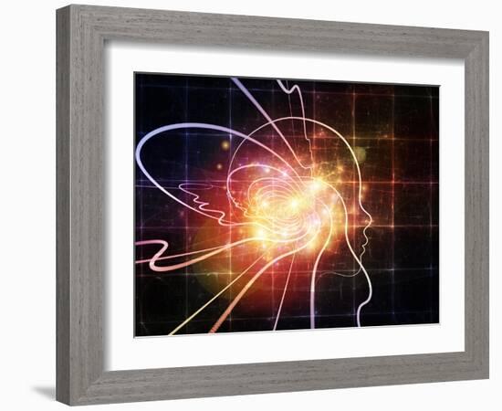 Paths Of Intelligent Design-agsandrew-Framed Art Print