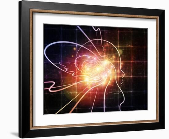 Paths Of Intelligent Design-agsandrew-Framed Art Print