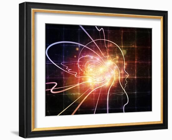 Paths Of Intelligent Design-agsandrew-Framed Art Print