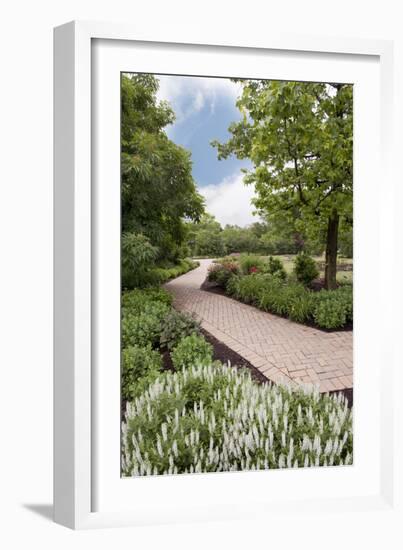 Pathway at Franklin Park, Columbus, Ohio ‘10-Monte Nagler-Framed Photographic Print