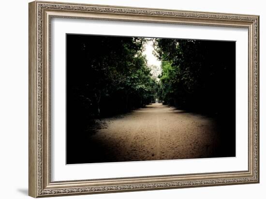 Pathway at Preah Khan-Erin Berzel-Framed Photographic Print