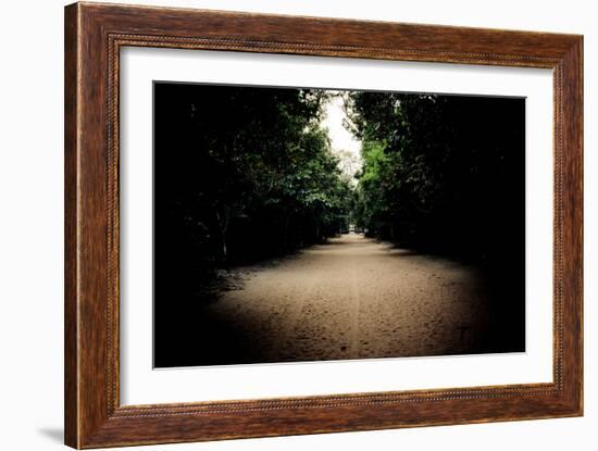 Pathway at Preah Khan-Erin Berzel-Framed Photographic Print