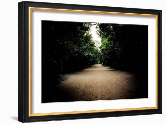 Pathway at Preah Khan-Erin Berzel-Framed Photographic Print