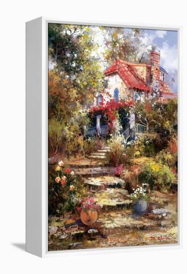 Pathway Home-Joseph Kim-Framed Stretched Canvas