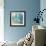 Pathway of Blue-Eva Watts-Framed Art Print displayed on a wall