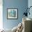 Pathway of Blue-Eva Watts-Framed Art Print displayed on a wall