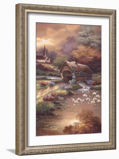 Pathway Of Light-James Lee-Framed Art Print