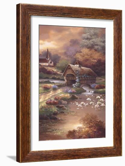 Pathway Of Light-James Lee-Framed Art Print