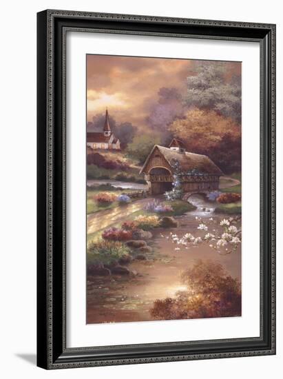 Pathway Of Light-James Lee-Framed Art Print