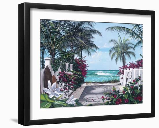 Pathway Paradise-Scott Westmoreland-Framed Art Print