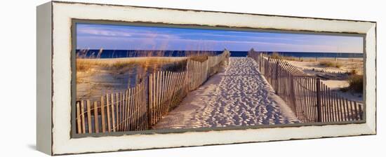 Pathway to the Beach-Joseph Sohm-Framed Premier Image Canvas