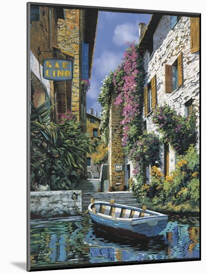 Pathway to the Shops-Guido Borelli-Mounted Art Print