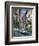 Pathway to the Shops-Guido Borelli-Framed Art Print