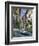 Pathway to the Shops-Guido Borelli-Framed Art Print