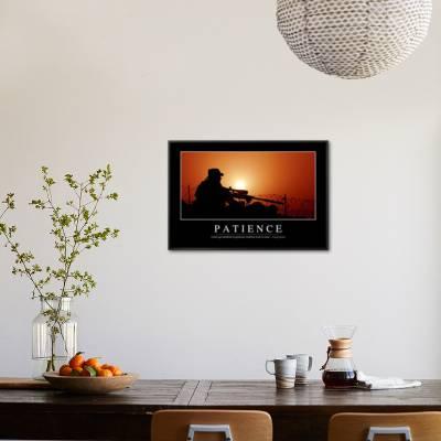 Patience Citation Et Affiche D Inspiration Et Motivation Photographic Print Art Com