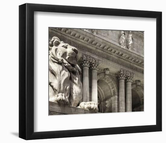 Patience Guarding the Library-null-Framed Premium Giclee Print