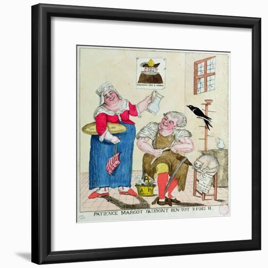 Patience Margot, it Will Soon Be 3 Times as Much, 1789-null-Framed Giclee Print