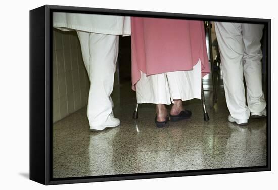Patient Assistance-Cristina-Framed Premier Image Canvas