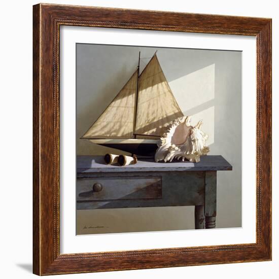 Patiently Waiting-Zhen-Huan Lu-Framed Giclee Print