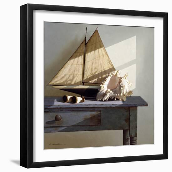 Patiently Waiting-Zhen-Huan Lu-Framed Giclee Print