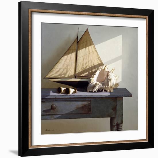 Patiently Waiting-Zhen-Huan Lu-Framed Giclee Print