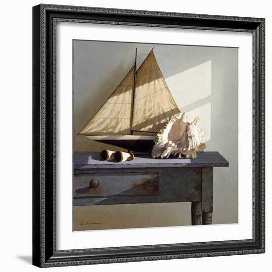 Patiently Waiting-Zhen-Huan Lu-Framed Giclee Print