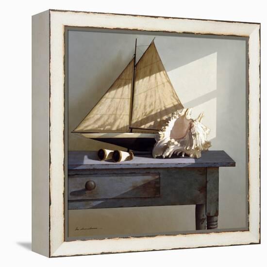 Patiently Waiting-Zhen-Huan Lu-Framed Premier Image Canvas