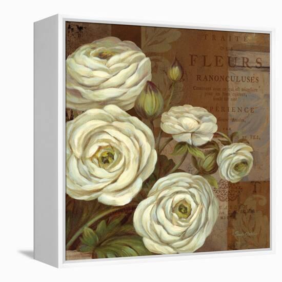 Patina Ranunculus-Pamela Gladding-Framed Stretched Canvas