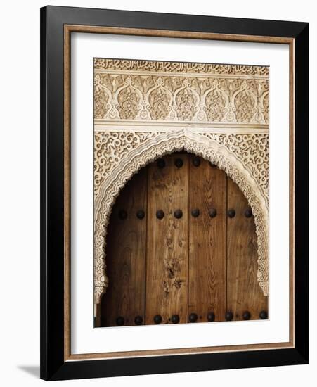 Patio De Arrayanes, Palacio De Comares, Nasrid Palaces, Alhambra, UNESCO World Heritage Site, Grana-Godong-Framed Photographic Print