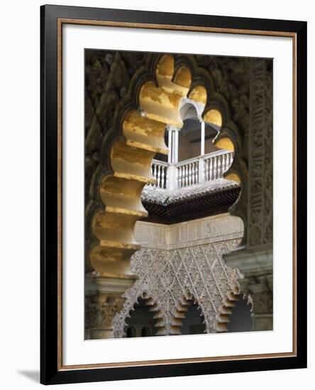 Patio De Las Doncellas, Real Alcazar, UNESCO World Heritage Site, Seville, Andalucia, Spain, Europe-Godong-Framed Photographic Print