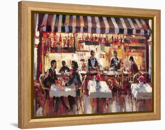 Patio Dining-Brent Heighton-Framed Stretched Canvas
