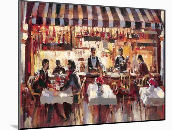 Patio Dining-Brent Heighton-Mounted Art Print