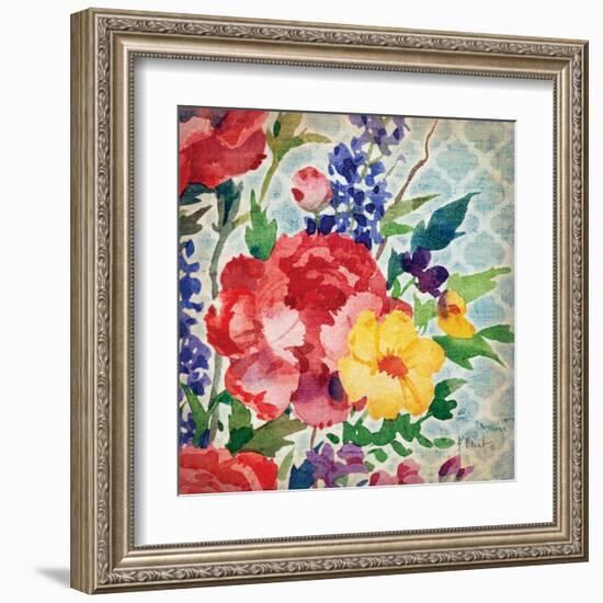 Patio Peony V-Paul Brent-Framed Art Print