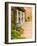 Patio Table at Viansa Winery, Sonoma Valley, California, USA-Julie Eggers-Framed Photographic Print