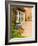 Patio Table at Viansa Winery, Sonoma Valley, California, USA-Julie Eggers-Framed Photographic Print