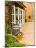 Patio Table at Viansa Winery, Sonoma Valley, California, USA-Julie Eggers-Mounted Photographic Print