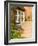 Patio Table at Viansa Winery, Sonoma Valley, California, USA-Julie Eggers-Framed Photographic Print