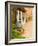 Patio Table at Viansa Winery, Sonoma Valley, California, USA-Julie Eggers-Framed Photographic Print