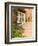 Patio Table at Viansa Winery, Sonoma Valley, California, USA-Julie Eggers-Framed Photographic Print