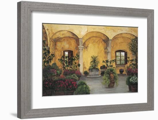 Patio Villa Toscana-Montserrat Masdeu-Framed Giclee Print