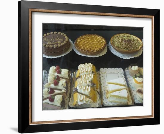 Patisserie Display, Leuven, Belgium, Europe-James Emmerson-Framed Photographic Print