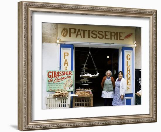 Patisserie, Loumarin, Provence, France-Michael Busselle-Framed Photographic Print