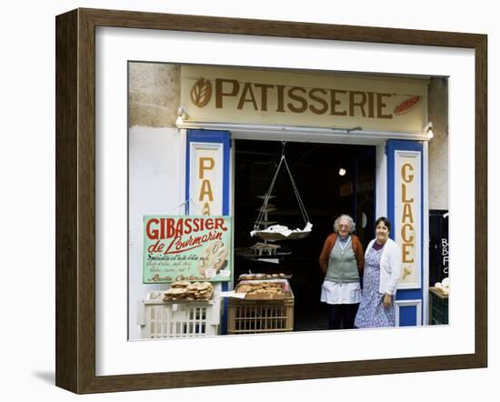 Patisserie, Loumarin, Provence, France-Michael Busselle-Framed Photographic Print