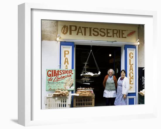 Patisserie, Loumarin, Provence, France-Michael Busselle-Framed Photographic Print