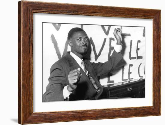 Patrice Lumumba-null-Framed Photo