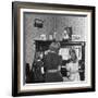Patricia Colleen Altree Playing the Piano with Her Two Sisters-J. R. Eyerman-Framed Photographic Print