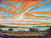 Wheat Harvest, Kamouraska, Quebec-Patricia Eyre-Giclee Print